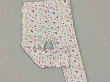 białe spodnie cargo bershka: Spodnie domowe F&F, 2 lata, wzrost - 92 cm., Bawełna, stan - Dobry