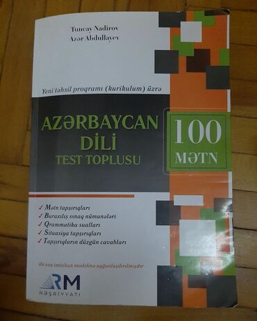 azerbaycan dili 111 metn pdf: Azərbaycan dili (mətn+test) kitabı zədəsizdir işlənməyib