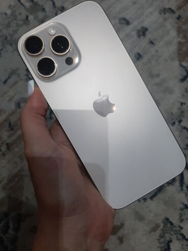 Infinix: IPhone 16 Pro Max, 256 GB, Desert Titanium, Zəmanət, Face ID, Sənədlərlə