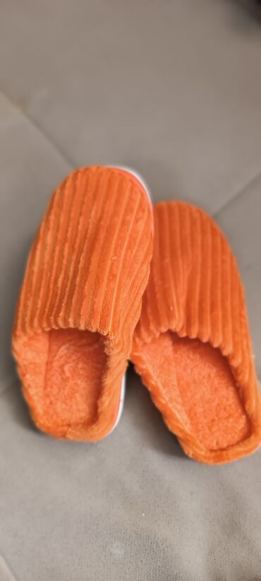 обувь мурская: Домашние тапочки цвет - Оранжевый