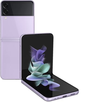 panasonic mobilni telefon: Samsung Galaxy Z Flip 3 5G, 128 GB, bоја - Ljubičasta, Otisak prsta, Dual SIM, Face ID