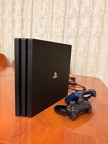 ps4 satma: 🎮 PlayStation 4 Pro 1TB — ƏLA VƏZİYYƏTDƏ | 2 ORIGINAL PULT | 5-6 OYUN — 3