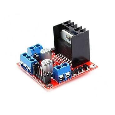 x plata: **L298N Cüt Motor Sürücü Kartı** L298N əsaslı cüt motor sürücü kartı — 2