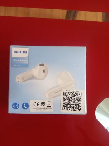 philips qulaqlıq: Yeni Simsiz (Bluetooth) Qulaqcıqlar, Philips, rəng - Ağ