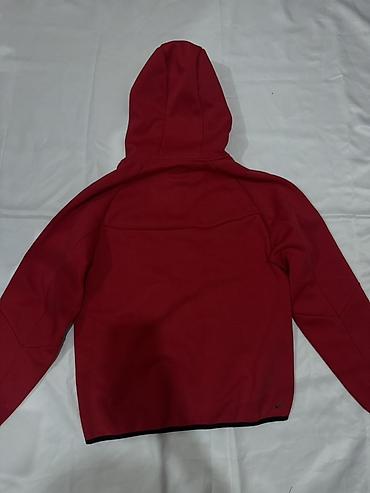 nike tech flece: Мужская толстовка, L, Nike, Новый, цвет - Красный, Самовывоз — 3