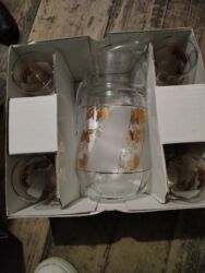 Digər dəstlər və servizlər: Mətbəx və süfrə dəsti – müxtəlif qrafin və stəkanlar, desert qabları -da lalafo.az — 4 Digər dəstlər və servizlər: Mətbəx və süfrə dəsti – müxtəlif qrafin və stəkanlar, desert qabları — 4