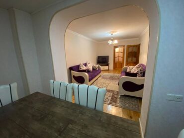 Uzunmüddətli kirayə mənzillər: Qarayev metrosuna 1 dəq məsafədə 5/3 mərtəbə təmirli ev uzunmüddətli — 9