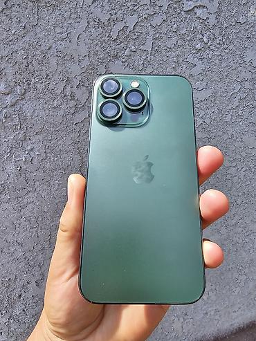 IPhone 13 Pro, Новый, 256 ГБ, Alpine Green, Защитное стекло, 77 %
