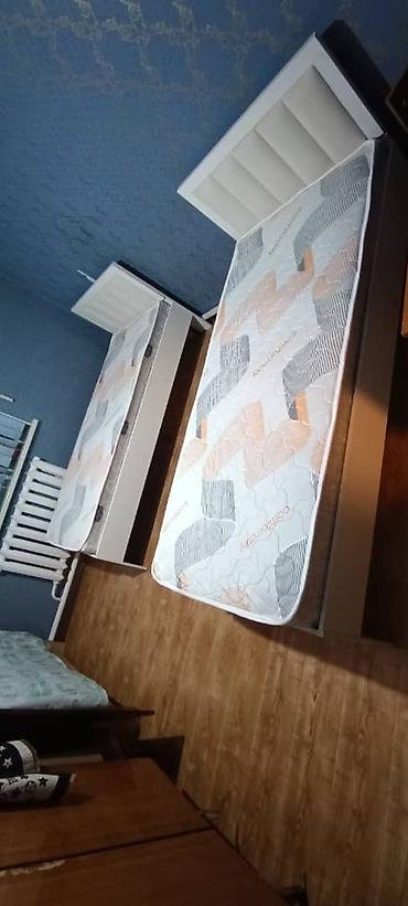 Односпальные кровати: Односпальная кровать, Новый, С матрасом, длина - 2 см — 6