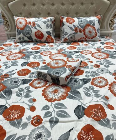 Комплекты постельного белья: Комплект постельного белья 100% хлопок включающий простыню — 42