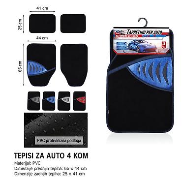 KMT Automobilska prostirka u obliku peraja morskog psa 2000095 Opis