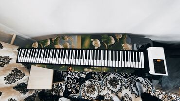 электронная гитара бишкек: Hand Roll Piano 88k Гибкий электронный пианино. В отличном