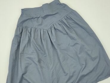 spódnice welurowa czarne: Skirt, S (EU 36), condition - Good