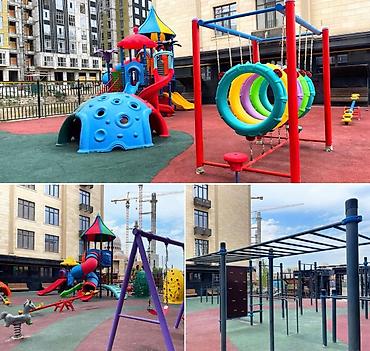 development: 2 комнаты, 84 м², Асанбай мкр Элитка, 7 этаж, ПСО (под самоотделку) — 7
