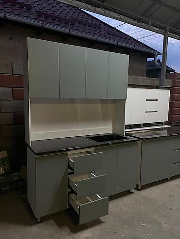 silver kitchen: Размеры 1,5м ширина 2,1м высота Кухонный гарнитур с верхними и — 4