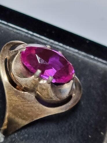 Серебряные кольца: Кольцо, Женские, Рубин, Новый — 6