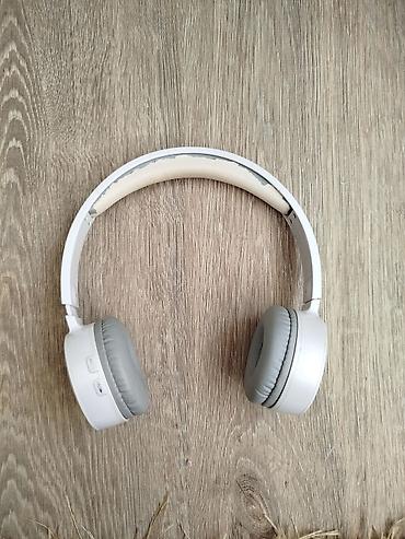Кулакчындар: Накладные беспроводные наушники BOROFONE (белые/серые амбушюры) — 1