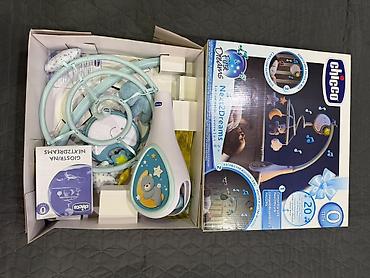 oyuncaq: Chicco First Dreams Next2Dreams 3-in-1 musiqili beşik fırlanan — 3