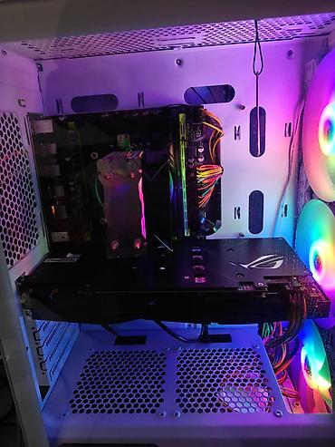 1155 xeon: Игровой ПК в белом корпусе с обзорной стеклянной панелью и адресной — 4