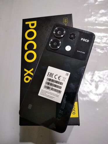 Poco: Poco X6, Новый, 512 ГБ, цвет - Черный, 2 SIM