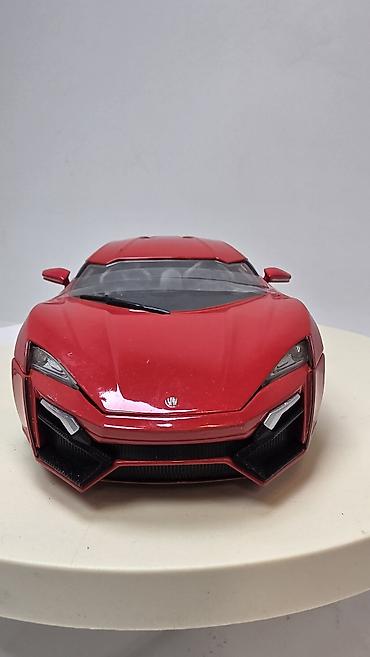 gravity ball: Коллекционная модель суперкара Lykan Hypersport (масштаб — 3