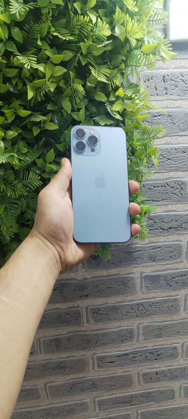 Apple iPhone: IPhone 13 Pro Max, 128 GB, Pacific Blue, Face ID