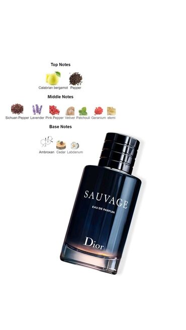 Парфюмерия: Dior Sauvage — мужской аромат в темно-синем градиентном флаконе с — 4