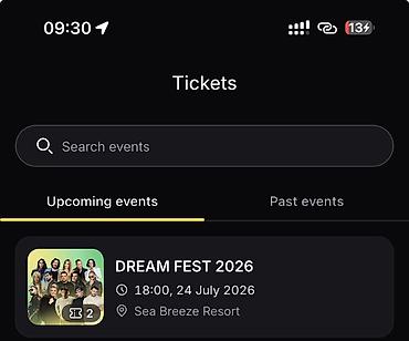 rafet el roman konsert: Məhsul: DREAM FEST 2026 tədbiri üçün bilet 26 iyul Təsvir: - Tədbir — 2