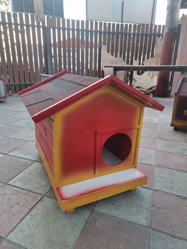 Yuvalar: Məhsul: Ev heyvanları üçün taxta evlər Təsvir: - Müxtəlif ölçü və — 33
