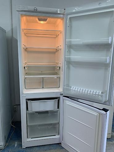 морозильник indesit: Холодильник Indesit, Б/у, Двухкамерный, De frost (капельный), 60 * 185 * 60 — 2