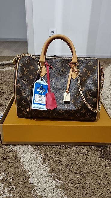 чемодан lv: Классическая сумка, Louis Vuitton, Китай, Материал: Натуральная кожа, Моющийся материал, Съёмный ремень, Унисекс, Новый — 2