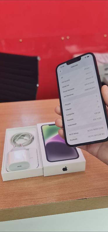 Apple iPhone: IPhone 14, 128 GB, Blue Titanium — 7