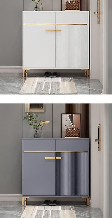 Гарнитуры для прихожей: Гарнитур для прихожей, Новый, Шкаф, Бесплатная доставка, цвет - Бежевый — 4