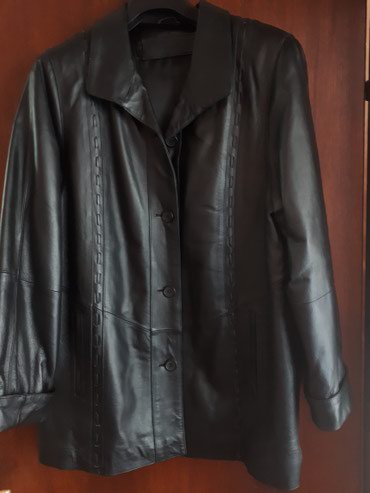 Ostale jakne, kaputi, prsluci: Nova kozna jakna duza CANDA C&A 44br. Nikad nosena — 2
