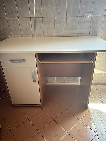 ikea ormari za sobu: Radni/računarski sto sa fiokom, ormarićem i izvlačnom policom za — 2