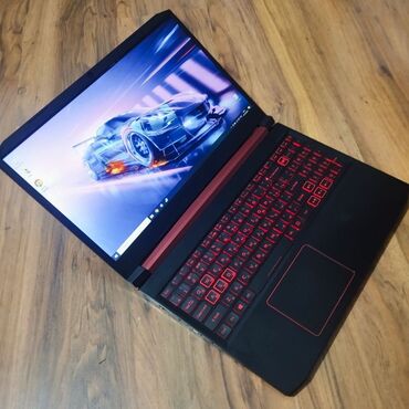 ноутбук acer nitro: Ноутбук, Acer, 16 ГБ ОЗУ, Intel Core i5, 15.6 ", Б/у, Игровой, память SSD