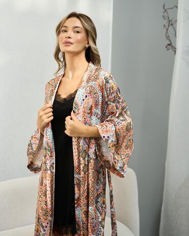 Комплекты: Комплект, Пеньюар, Вискоза, С кружевом — 2