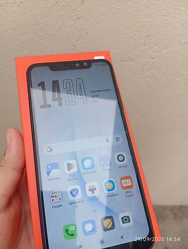 redmi note 6 pro: Xiaomi 64 GB, rəng - Qara, 
 İki sim kartlı — 5
