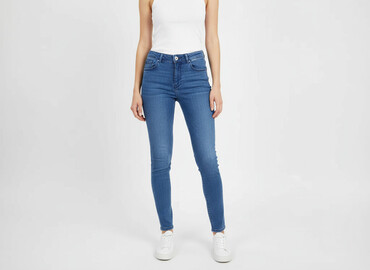 custom jeansy: Jeansy damskie, rozmiar XS