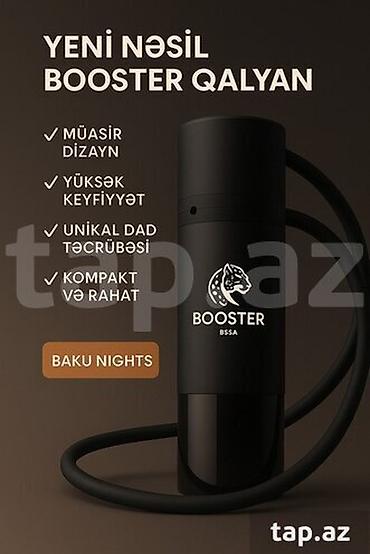 booster: Yeni Nəsil Booster Qalyan – Baku Nights - Müasir dizayn - Yüksək — 1