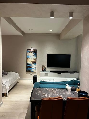montreal: 1 комната, 43 м², Кок-Жар мкр Элитка, 12 этаж, Дизайнерский ремонт — 4