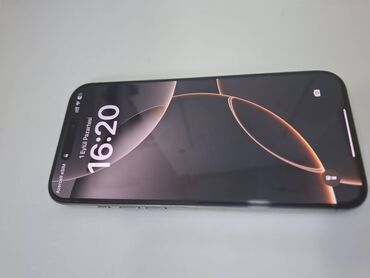 Apple iPhone: IPhone 16 Pro Max, 256 GB, Natural Titanium, Zəmanət, Barmaq izi, Simsiz şarj