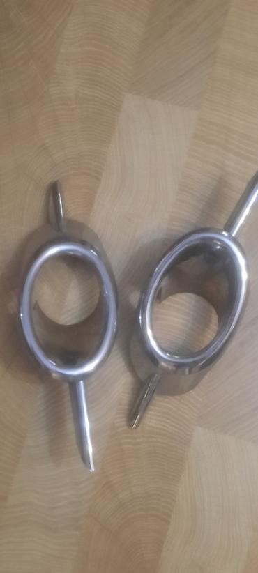 Məhsul: Metal pərdə karnizi ucları (2 ədəd) - Material: xrom rəngli
