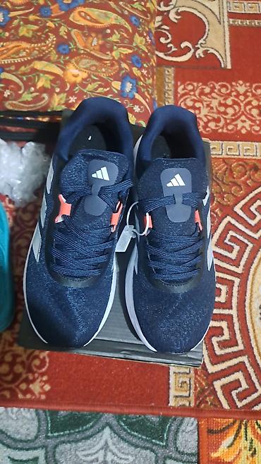сумки на колёсах: Мужские кроссовки, 42, Adidas, Новый, цвет - Синий, Самовывоз — 1