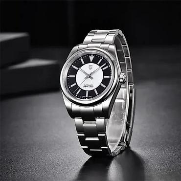 Ručni satovi: Pagani Design PD-1764-Bela-Rolex Oyster Perpetual-Seiko meh Potpuno — 7