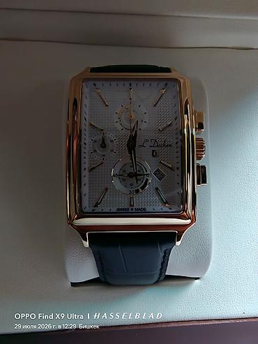 claude bernard: #L’Duchen Swiss Watches — мужские наручные часы с прямоугольным — 1
