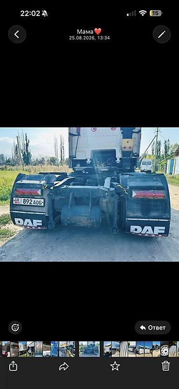 Тягачи: Тягач, DAF, Тентованный — 16