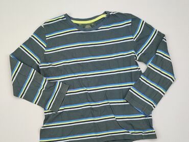 bluzka z bufiastymi rękawami czarna: Blouse, Cherokee, 10 years, 134-140 cm, condition - Good