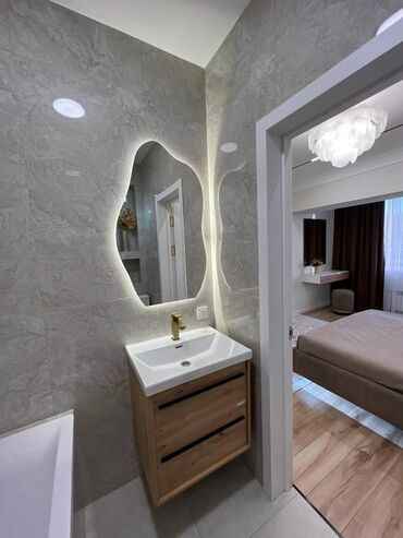 снять квартиру город ош: 3 комнаты, 100 м², Элитка, 13 этаж, Дизайнерский ремонт