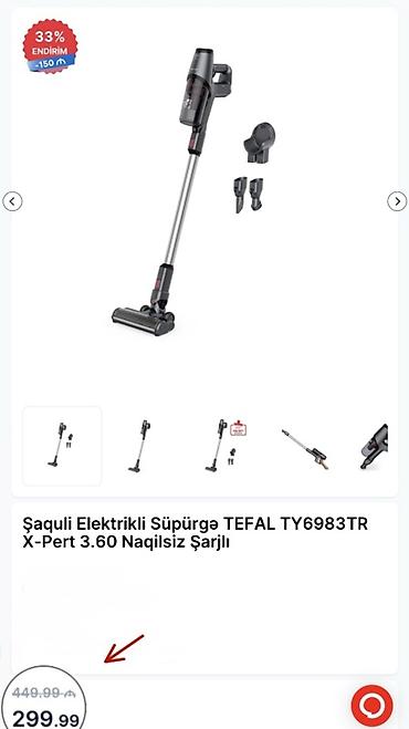 şotka süpürge: Tefal X-Pert 3.60 | TY6933WO Naqilsiz (toksuz) tozsoran 🇷🇺 Rusiyadan — 8